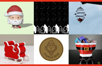 Imprimez vos décorations de Noël !