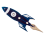 badge clignotant fusée à souder