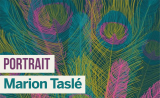Portrait de Makers #5 > Marion Taslé (Bleu de sienne)